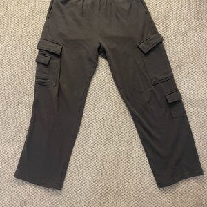 Garage Black Cargo Joggers